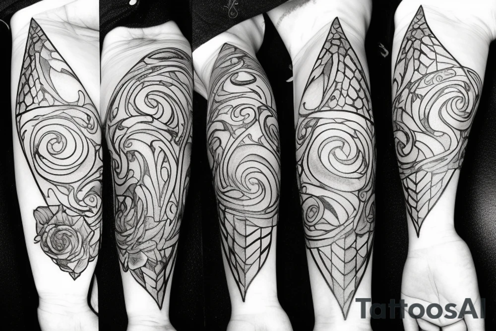 Timeless love tattoo idea