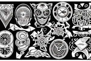 Time travel tattoo idea