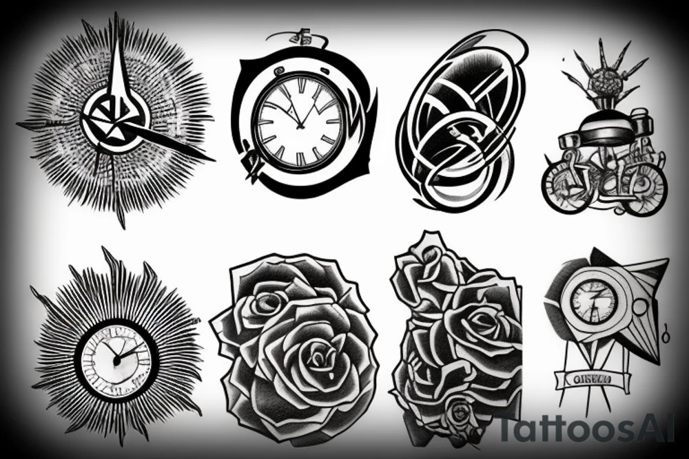 Time travel tattoo idea