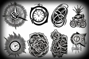 Time travel tattoo idea