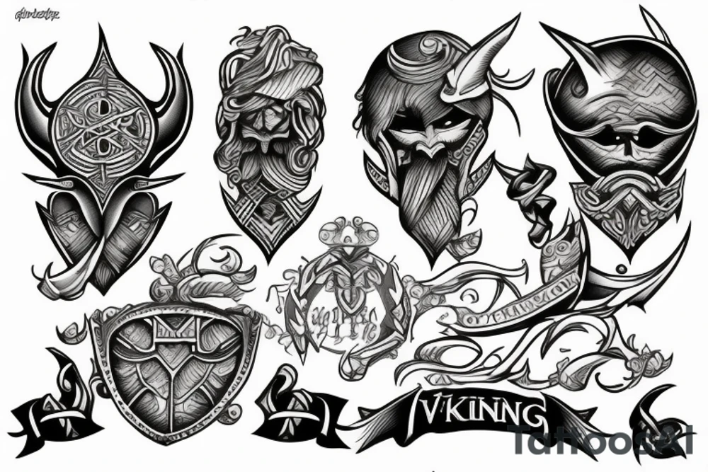vikings tattoo idea