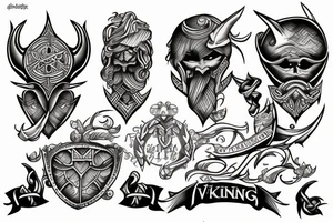 vikings tattoo idea