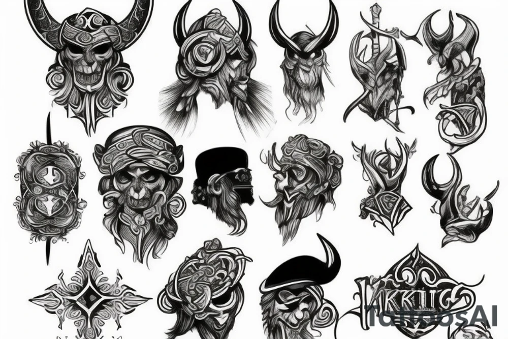 vikings tattoo idea