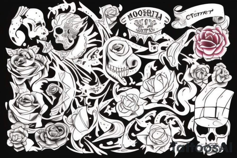 Серп и молот в шестерне в стиле стимпанк tattoo idea