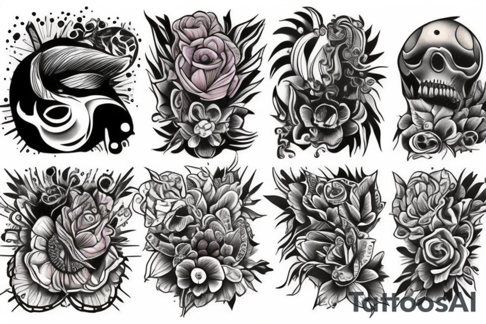 Серп и молот tattoo idea