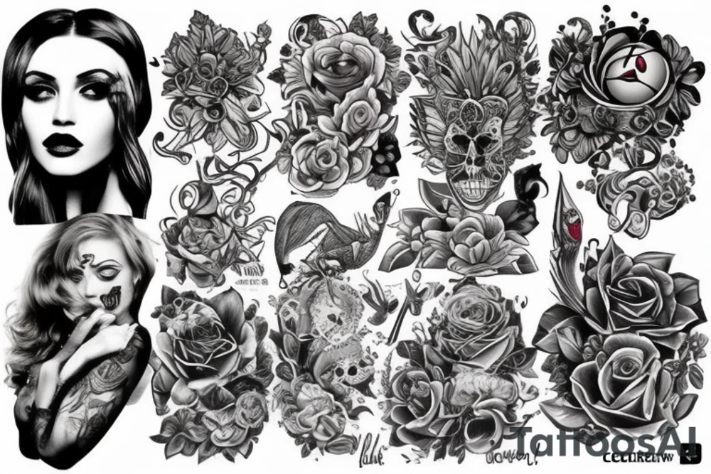 Серп и молот tattoo idea