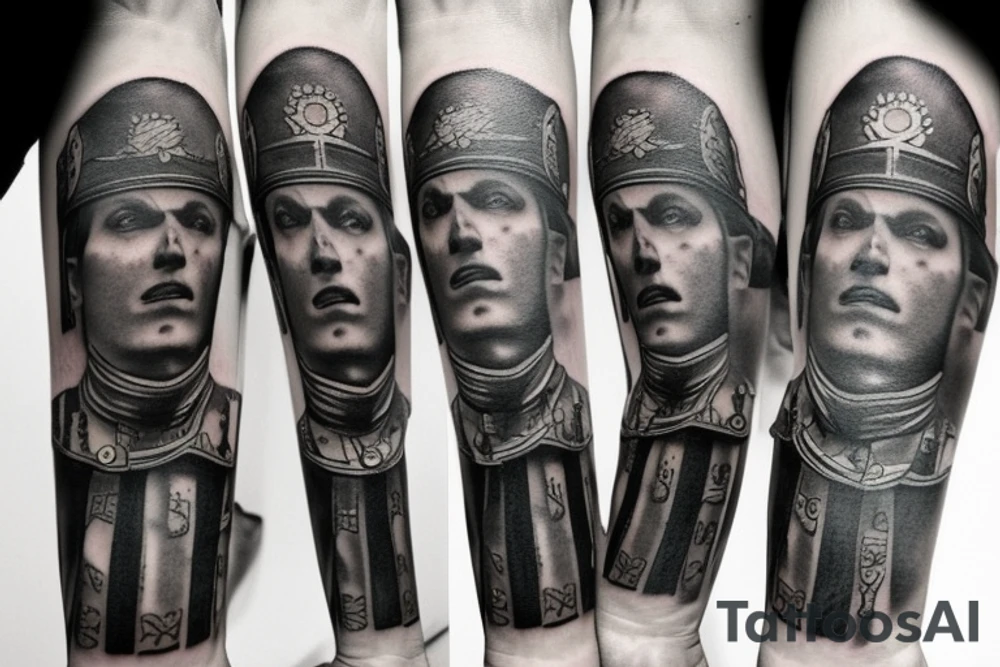 rome soldier tattoo idea