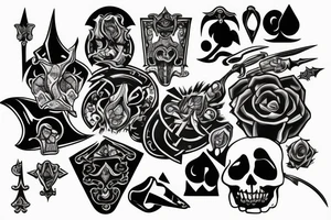 Ace of Spades tattoo idea