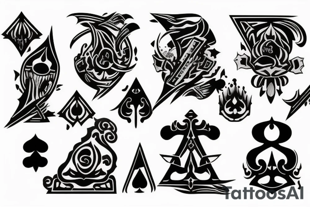 Ace of Spades tattoo idea