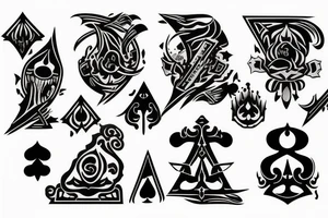 Ace of Spades tattoo idea