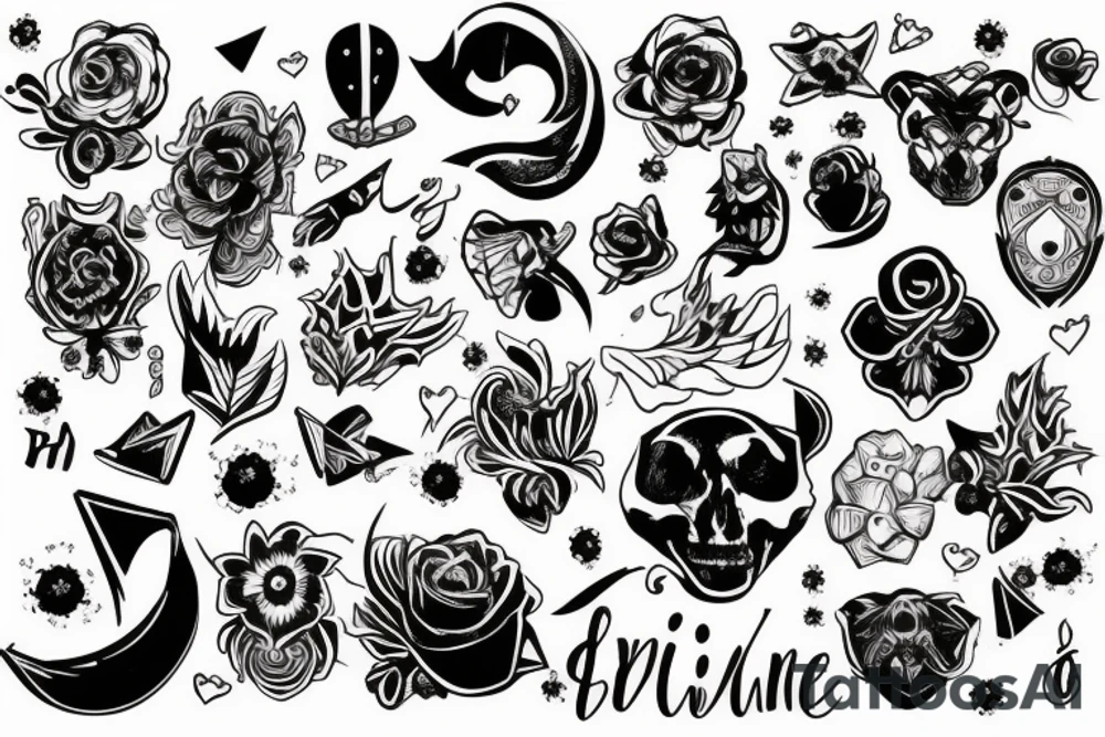 Безумный шляпник tattoo idea