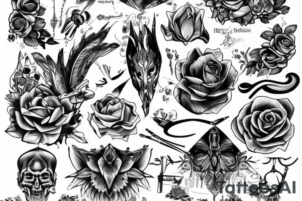Безумный шляпник tattoo idea