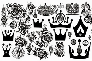 Crown tattoo idea