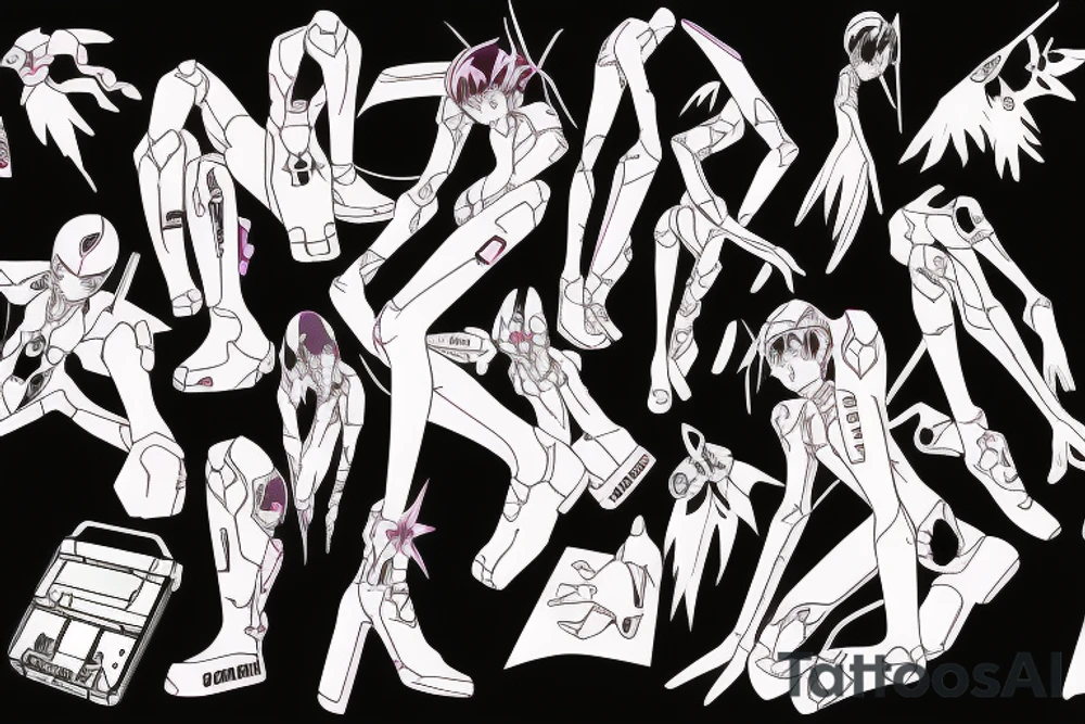 Evangelion eva 01 evangelion neon genesis tattoo idea
