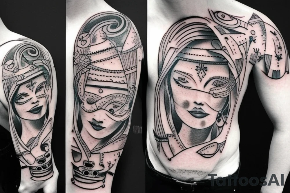 Chef life knife tattoo idea