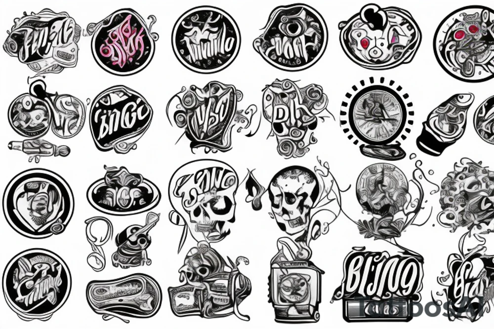 bingo tattoo idea