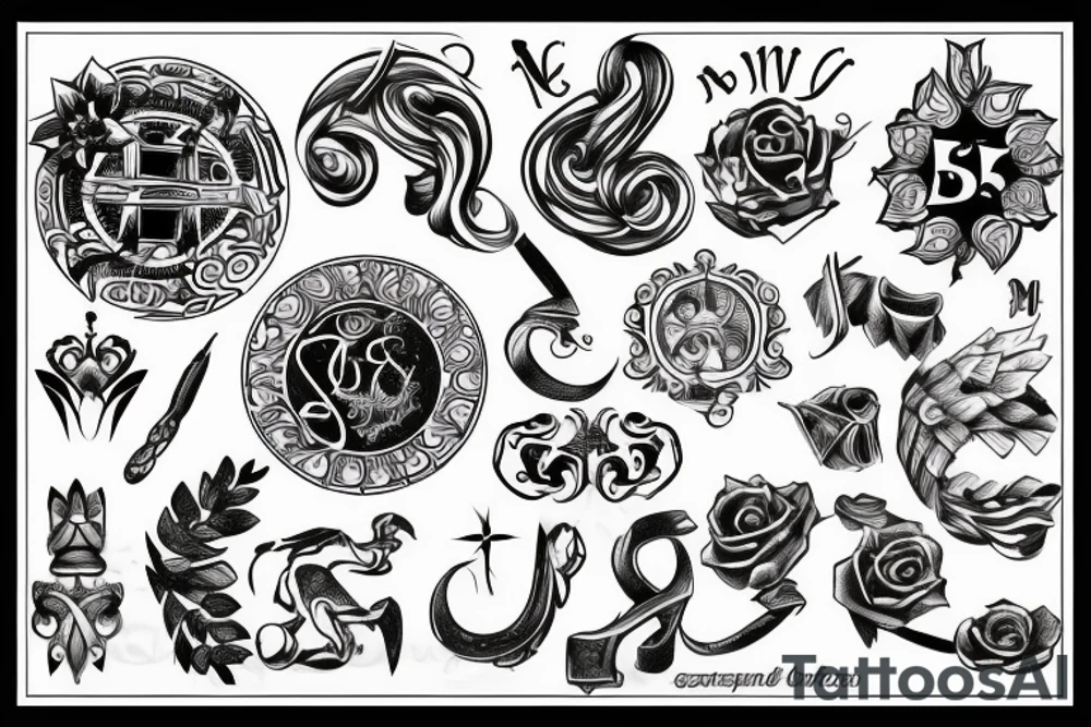German symbols tattoo idea