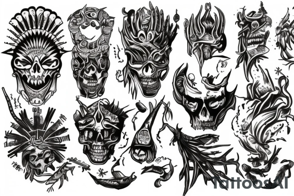 shaman tattoo idea