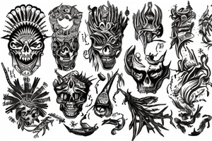 shaman tattoo idea