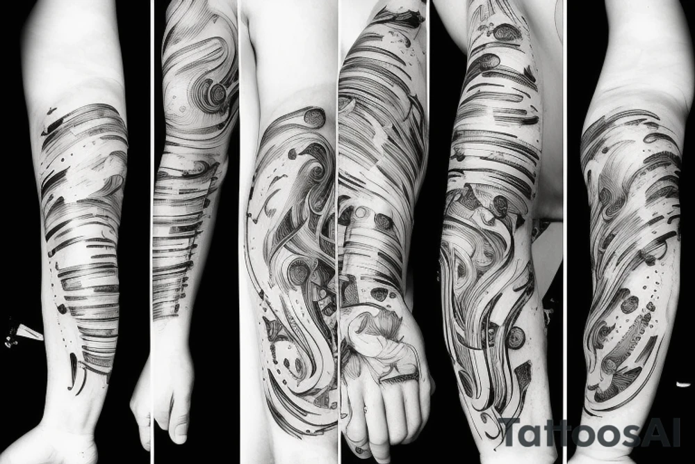 Macro decompress tattoo idea