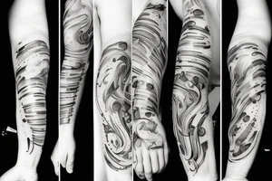 Macro decompress tattoo idea