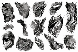 Macro decompress tattoo idea