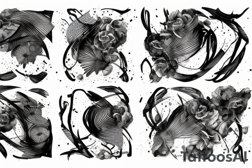 Macro decompress tattoo idea