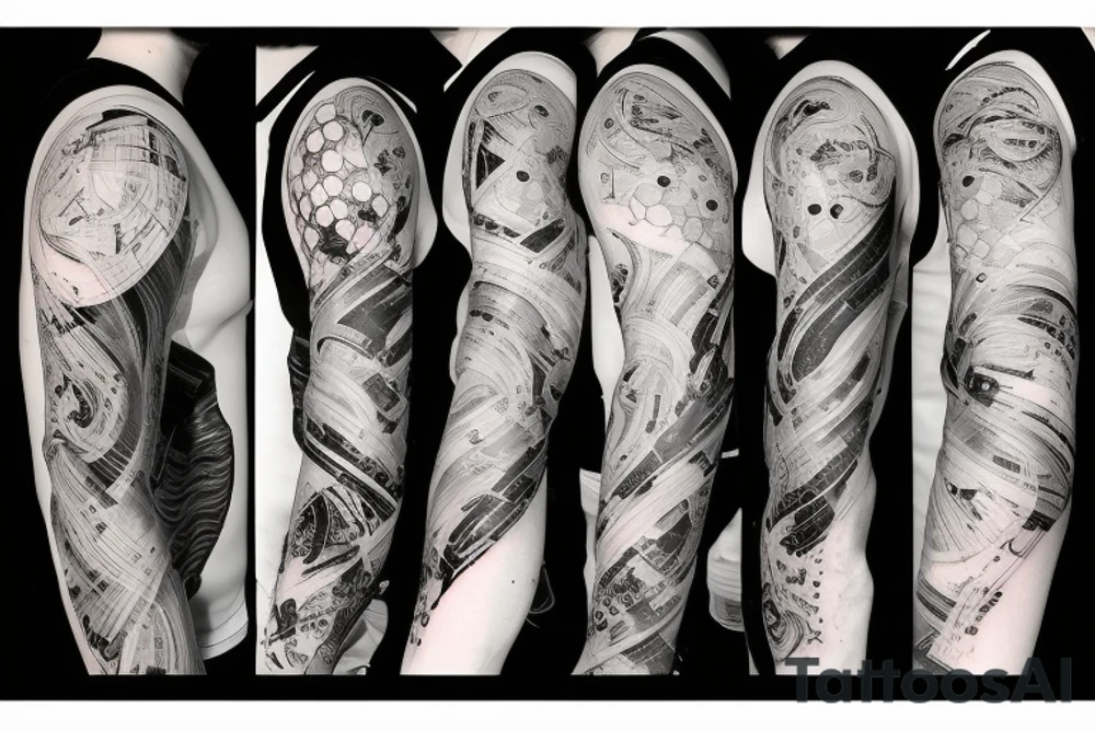 Macro decompress tattoo idea