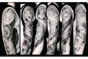 Macro decompress tattoo idea