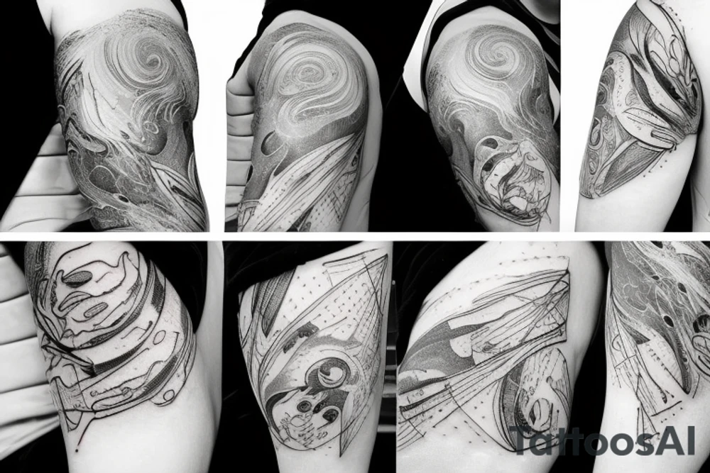 Macro decompress tattoo idea