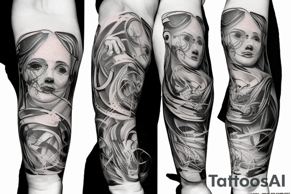 Macro decompress tattoo idea