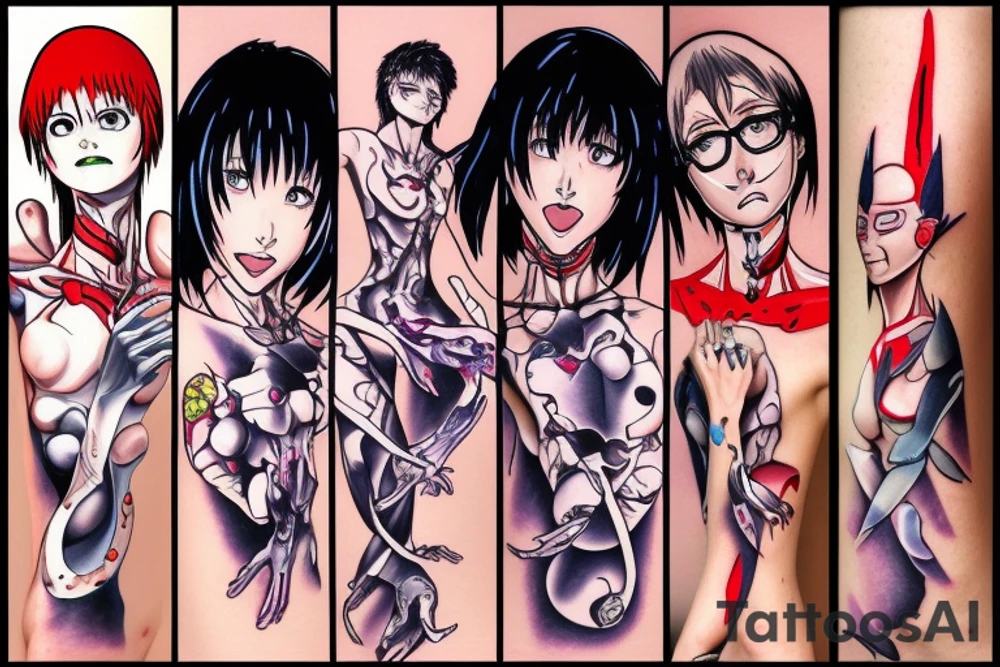 Evangelion asuka tattoo idea