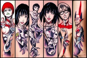 Evangelion asuka tattoo idea