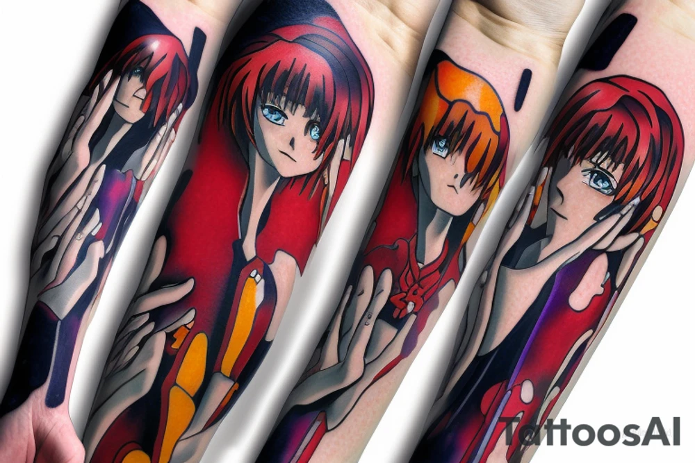 Evangelion asuka tattoo idea