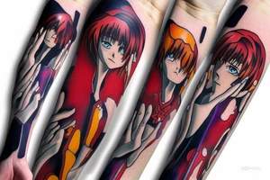 Evangelion asuka tattoo idea