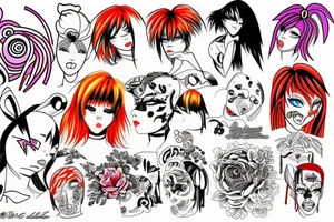 Asuka tattoo idea