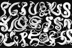 initials S.W. tattoo idea