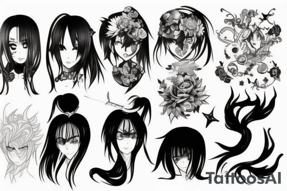 Anime tattoo idea