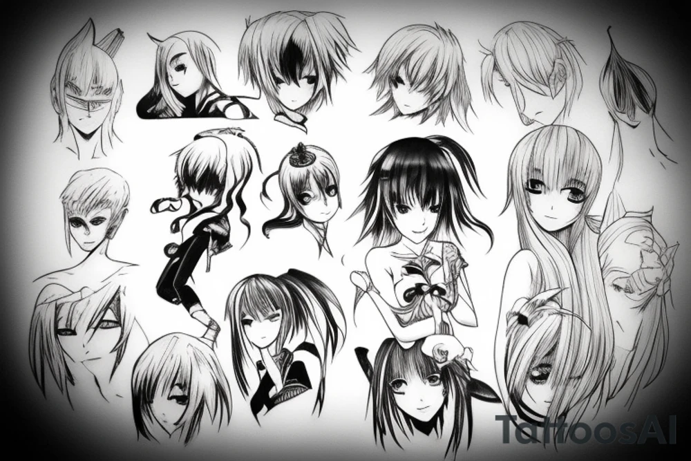 Anime tattoo idea