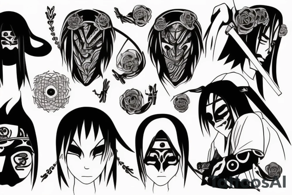 Itachi tattoo idea