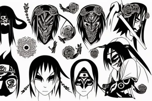 Itachi tattoo idea