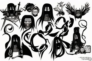 Itachi tattoo idea