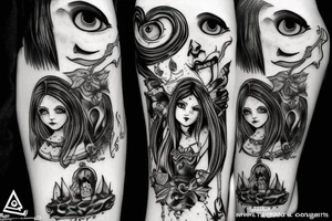 alice madness returns tattoo idea