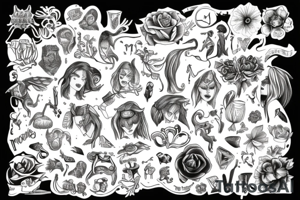 alice mcgee staff tattoo idea
