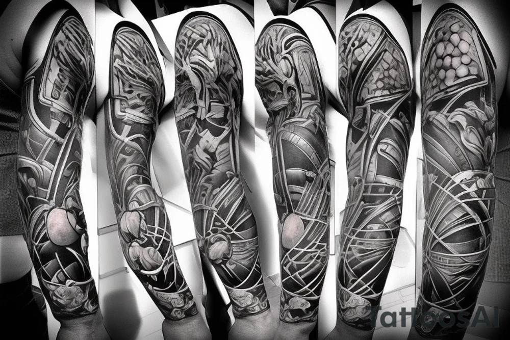 basketball player tattoo idea