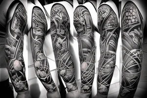basketball player tattoo idea