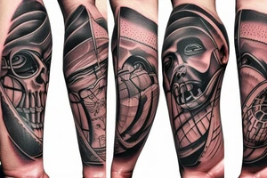 basketball player tattoo idea