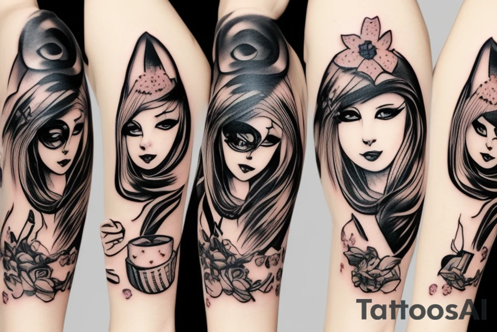 Cat  scout girl sex tattoo idea