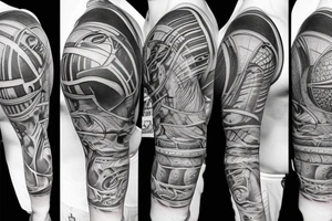 basketball tattoo idea