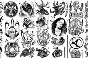Scandinavian myths tattoo idea